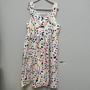 Bonpoint cotton beautiful summer dress size 10 EUC